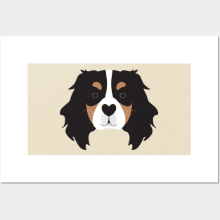 Cavalier king charles spaniel dog Posters and Art